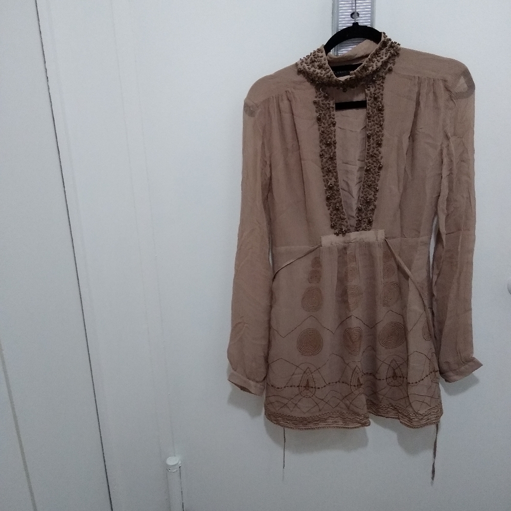 Boutique beaded mini dress